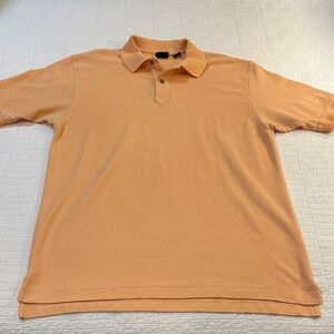 Joseph A Bank Large Orange Polo Shirt